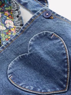 Bleu - Salopette Boden à volants