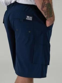 Bleu - Short cargo D555 NICK avec poches en forme