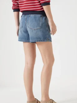 Bleu - Short en jean Hush Betty Pull On