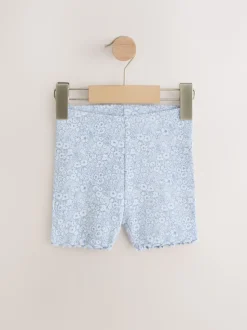 Bleu - Shorts côtelés Lot 5 (3mois7ans)