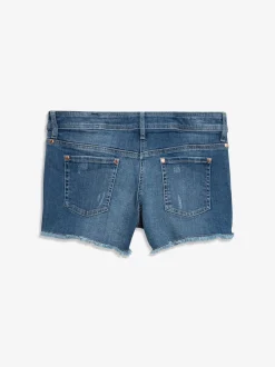 Bleu - Shorts en denim