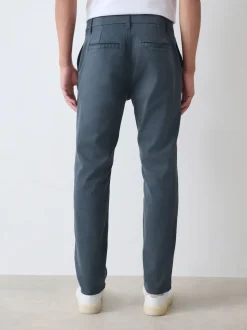 Bleu - Slim Fit (Slim Fit) - Pantalon chino Motionflex