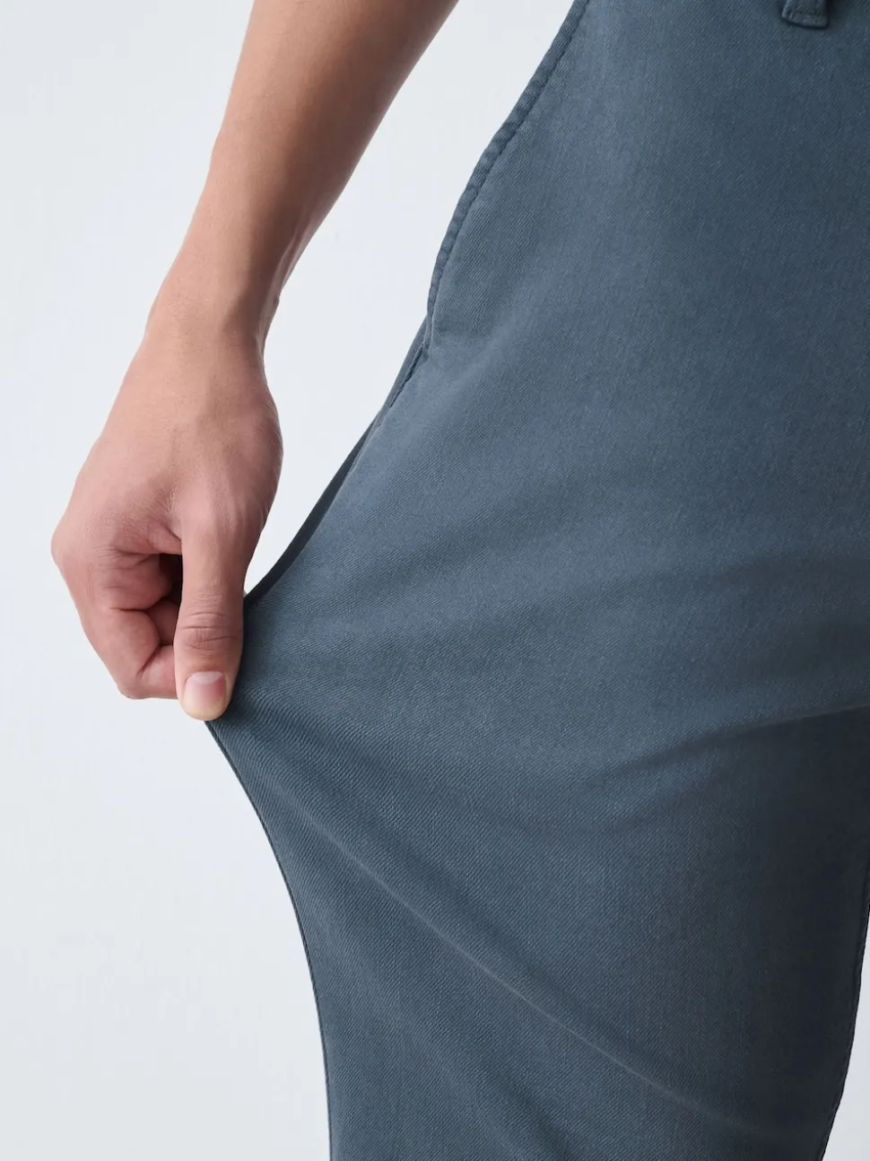 Bleu - Slim Fit (Slim Fit) - Pantalon chino Motionflex