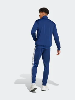 Bleu - Survêtement adidas Sportswear Basic 3 bandes en tricot