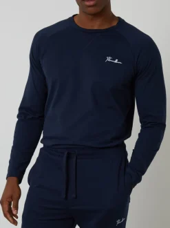 Bleu - Threadbare Sweat-shirts & Joggings Lounge 2 Pièces Ensemble