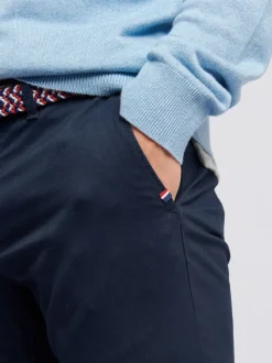 Bleu - US Polo Assn. Pantalon chino classique pour homme