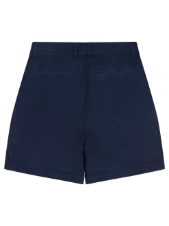 Bleu - U.S. Polo Assn. Short chino classique pour femmes