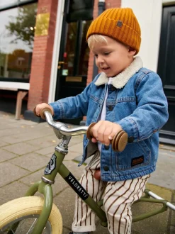 Bleu - Veste en jean (3mths-10yrs)