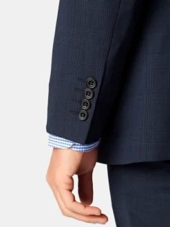 Bleu - Veste slim Brook Taverner Cassino