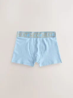 Bleu avec ceinture Or - Lot de 7 boxers (2-16ans)
