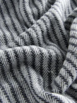 Bleu bleu marine - Écharpe tissée