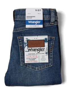 Bleu Chrome - Wrangler Jeanscoupe droite