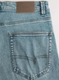 Bleu clair - Ajustement droit - Jean Motionflex