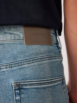 Bleu clair - Ajustement droit - Jean Motionflex