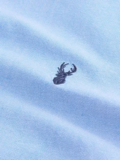 Bleu clair - Ajustement régulier - Chemise Oxford à manches longues