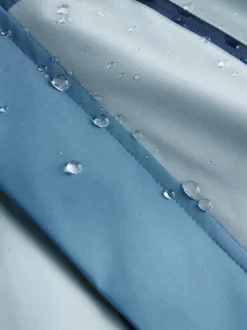 Bleu clair - Anorak doublé en polaire imperméable (3mois-7ans)