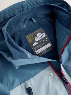 Bleu clair - Anorak doublé en polaire imperméable (3mois-7ans)