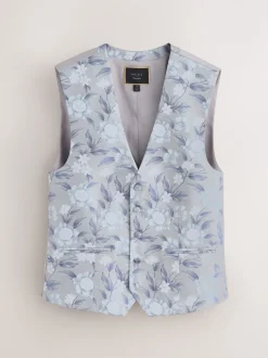 Bleu clair - Gilet Grande occasion