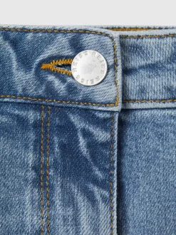 Bleu clair - Reiss Selin Rise Straight Leg Jeans