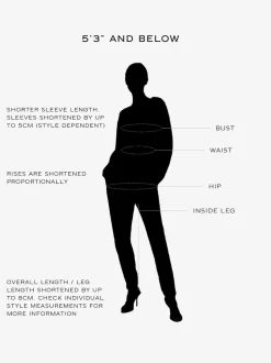 Bleu clair - Reiss Selin Rise Straight Leg Jeans