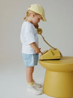 Bleu clair - Short en jean à enfiler (3mois10ans)