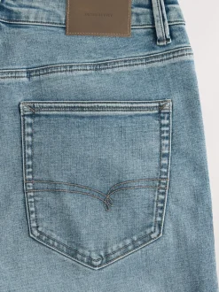 Bleu clair - Slim Fit (Slim Fit) - Jean Motionflex