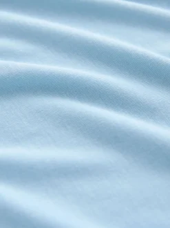 Bleu clair - T-shirt Active à manches longues à col rond