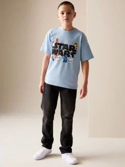Bleu clair - T-shirt Star Wars (3-16ans)