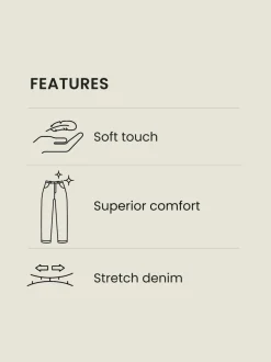 Bleu clair vintage - Skinny Fit (Skinny Fit) - Jeans stretch de confort