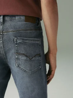 Bleu clair vintage - Slim Fit (Slim Fit) - Jeans stretch de confort