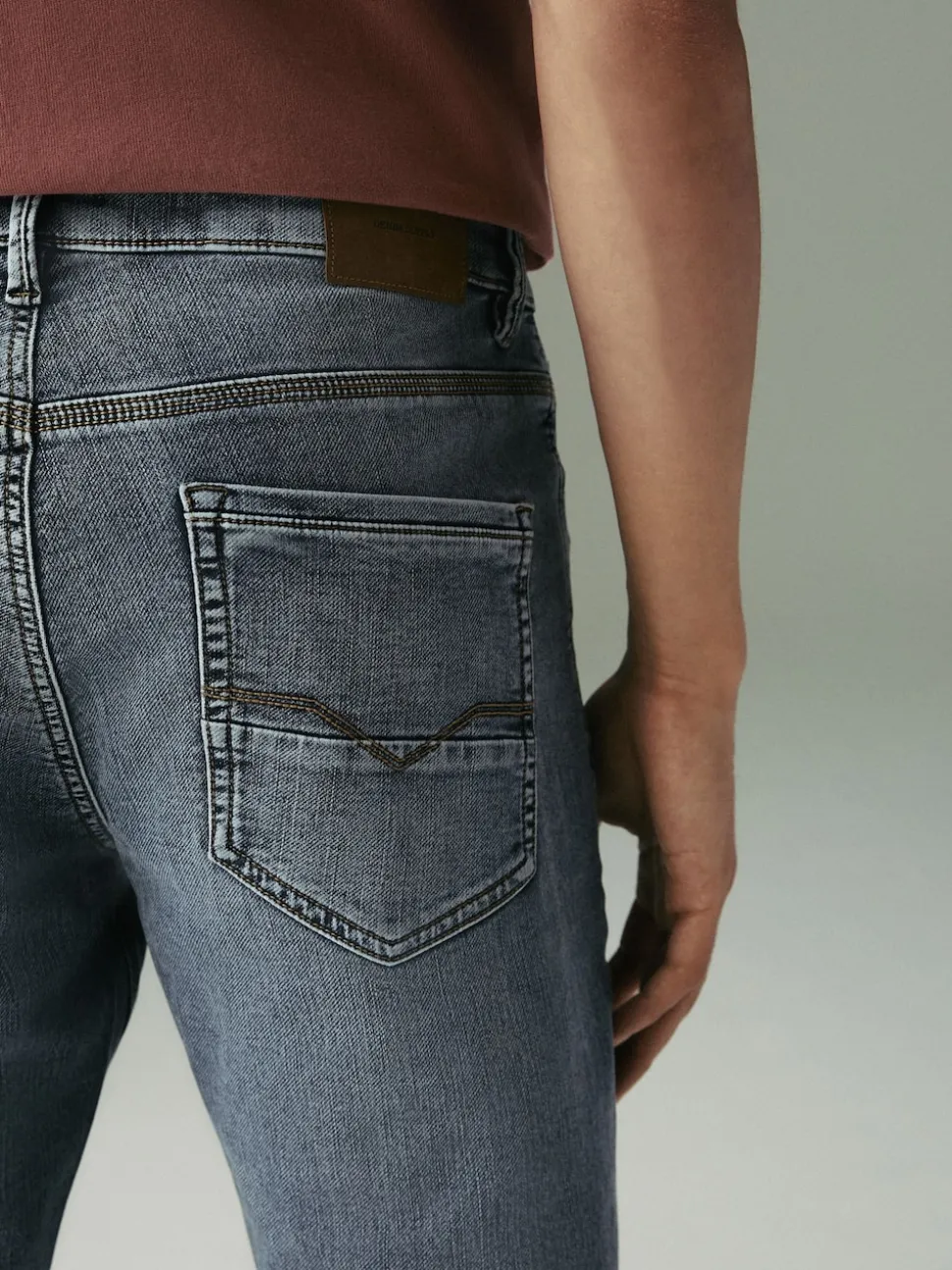 Bleu clair vintage - Slim Fit (Slim Fit) - Jeans stretch de confort