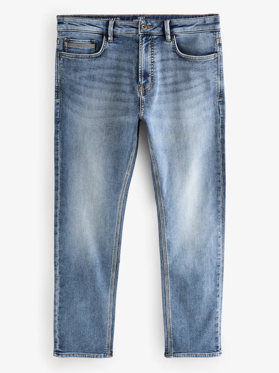 Bleu clair vintage - Slim Fit (Slim Fit) - Jeans stretch de confort