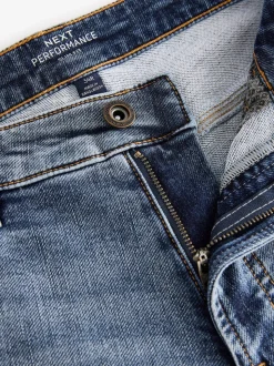 Bleu clair vintage - Slim Fit (Slim Fit) - Jeans stretch de confort