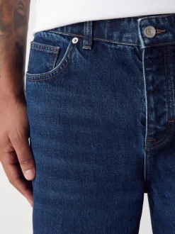 Bleu classique vintage - Coupe ample - délavé vintage Denim Jeans