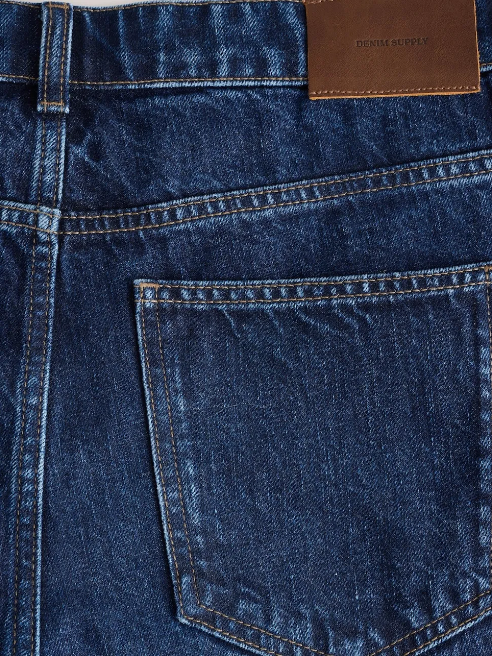 Bleu classique vintage - Coupe ample - délavé vintage Denim Jeans