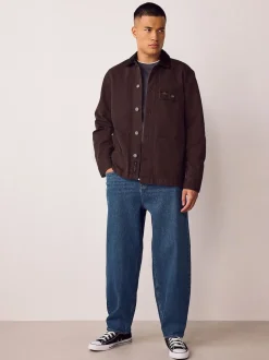 Bleu classique vintage - Coupe ballon - délavé vintage Denim Jeans