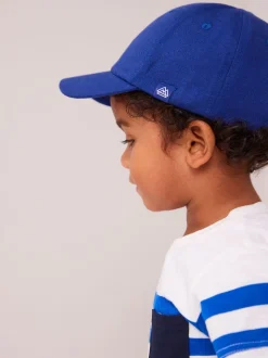 Bleu cobalt - Casquette en toile 100% coton 1-16 ans (3mois-16ans)