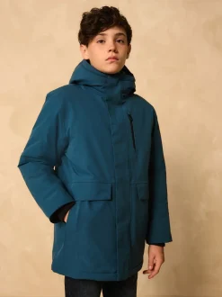 Bleu cobalt - Parka imperméable (3-17ans)
