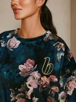 Bleu de sarcelle - B by Ted Baker pyjama Twosie confortable