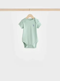 Bleu de sarcelle - Bébé 100% coton Corps 7 Lot