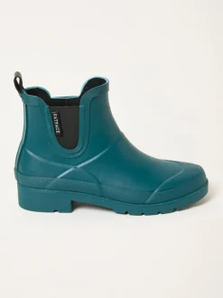 Bleu de sarcelle - Bottes de pluie en caoutchouc FatFace