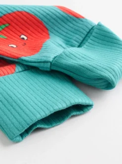 Bleu de sarcelle - Lot de 3 dors-bien bébé à fermeture éclair bidirectionnelle (0mois -3ans)