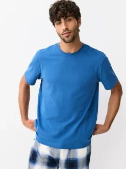 Bleu de sarcelle - Pyjama confortable à manches courtes Motionflex