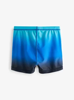 Bleu dégradé - Short de bain extensible (3-16ans)