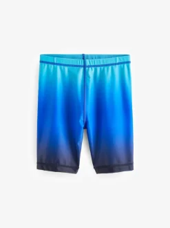 Bleu dégradé - Short de bain extensible (3-16ans)