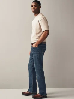 Bleu délavé - Bootcut - Jean authentique ceinturé