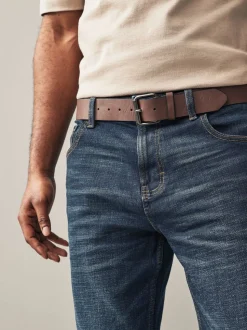 Bleu délavé - Bootcut - Jean authentique ceinturé