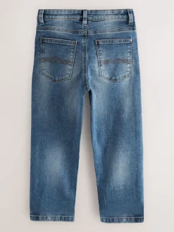 Bleu délavé à l'acide - Jeans extensibles (3-17yrs)