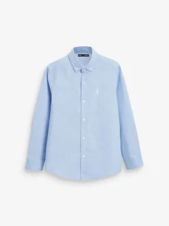Bleu et blanc - Chemise Oxford (3-16ans)