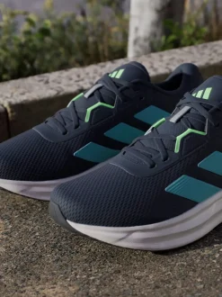 bleu foncé - Adidas Galaxy 7 Running Trainers